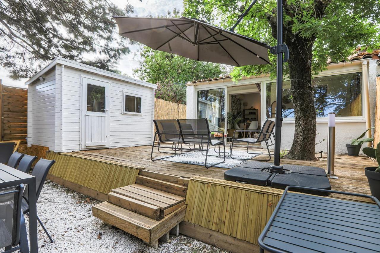 * Casa Faustine *, Grande Terrasse, Piscines Apartment Gassin Luaran gambar